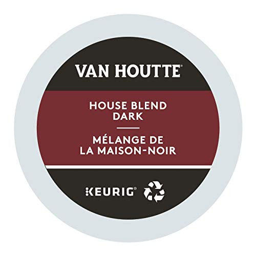Van Houtte Original House Blend Dark Single Serve Keurig K-Cup pods, 12ct, (Imported from Canada)